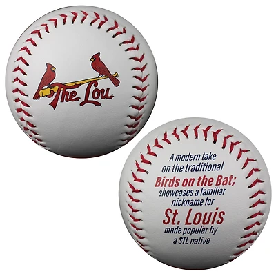 St. Louis Cardinals Cooperstown Collection Primary Logo Baseball