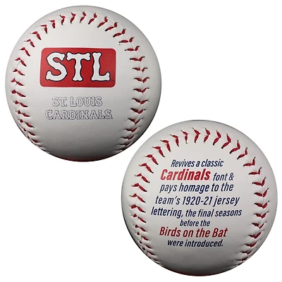 St. Louis Cardinals Cooperstown Collection STL Logo Baseball