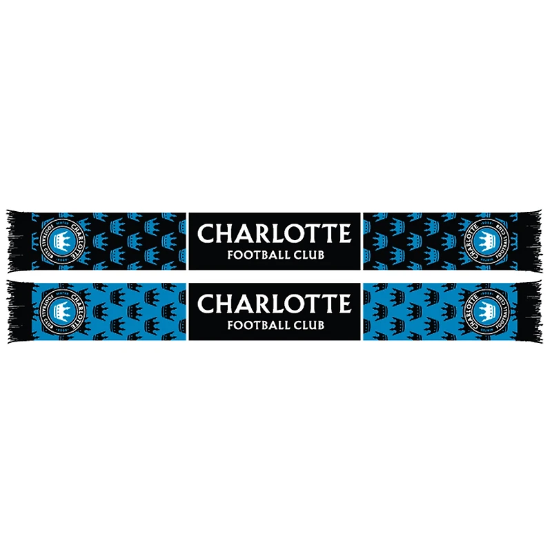 Unisex Blue Charlotte FC Crowns Scarf