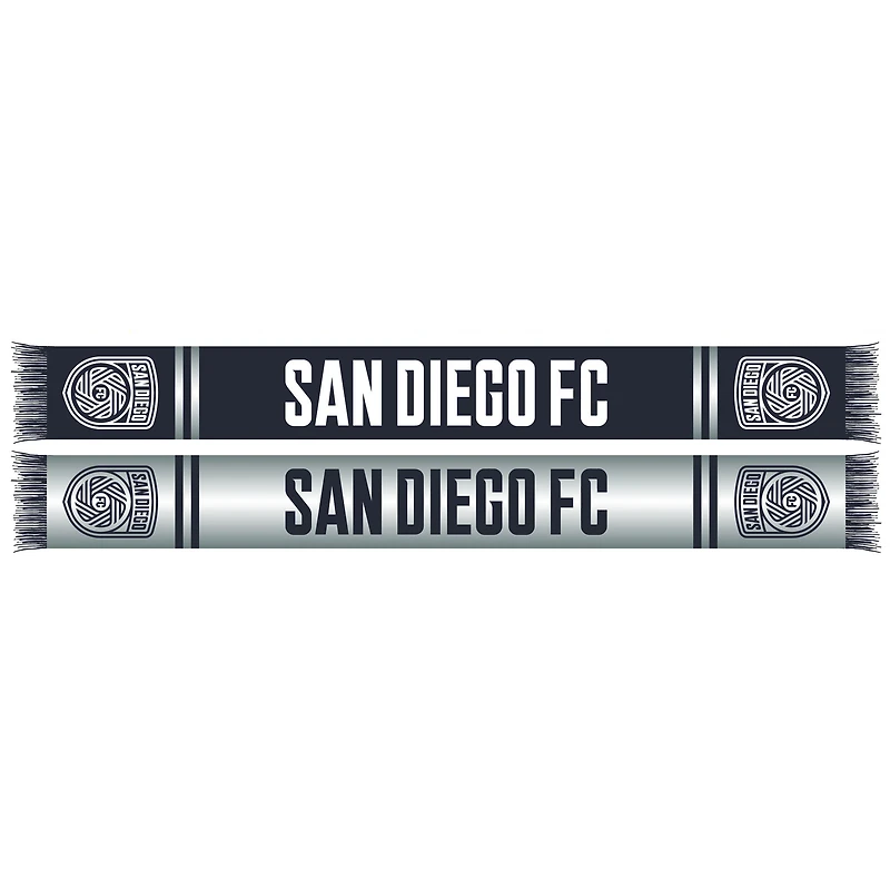 Unisex  Gray San Diego FC Chrome Scarf