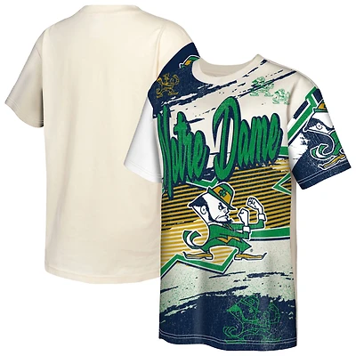 Youth Outerstuff  Cream Notre Dame Fighting Irish Make Noise T-Shirt