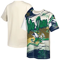 Youth Outerstuff  Cream Notre Dame Fighting Irish Make Noise T-Shirt