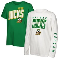 Youth Outerstuff  Oregon Ducks The Mix T-Shirt Combo Set