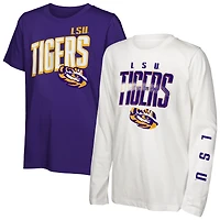 Youth Outerstuff  LSU Tigers The Mix T-Shirt Combo Set