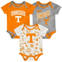 Infant Outerstuff Tennessee Volunteers All Day Play Three-Piece Bodysuit Set