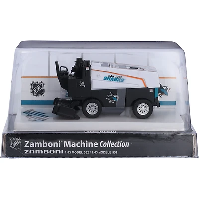 Macklin Celebrini San Jose Sharks Autographed 1:43 Scale Die-Cast Zamboni
