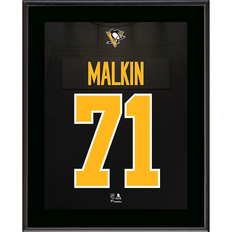 Evgeni Malkin Pittsburgh Penguins 10.5" x 13" Jersey Number Sublimated Player Plaque