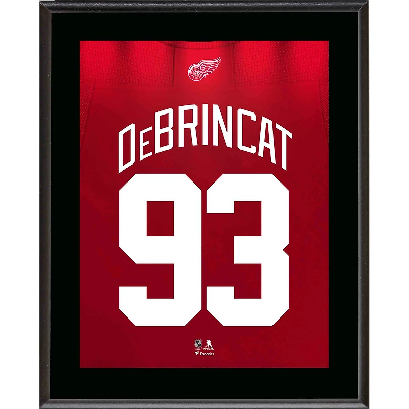 Alex DeBrincat Detroit Red Wings 10.5" x 13" Jersey Number Sublimated Player Plaque
