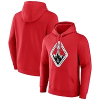 Men's  Red Houston Rockets Team Pride Pullover Hoodie