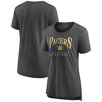Women's Gray Indiana Pacers Selection Tri-Blend T-Shirt