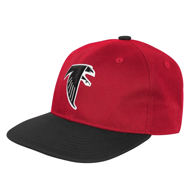 Youth Outerstuff  Red Atlanta Falcons True Retro Adjustable Hat