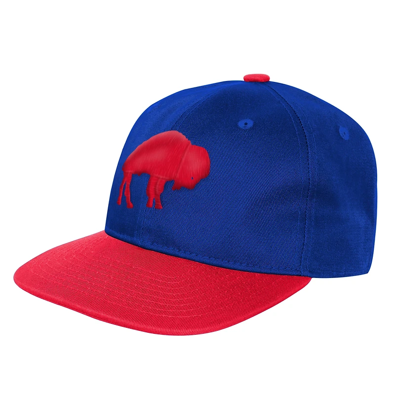 Youth Outerstuff  Royal Buffalo Bills True Retro Adjustable Hat