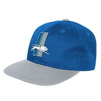 Youth Outerstuff  Blue Detroit Lions True Retro Adjustable Hat