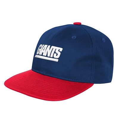 Youth Outerstuff  Royal New York Giants True Retro Adjustable Hat