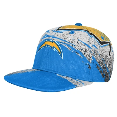 Youth Outerstuff  Powder Blue Los Angeles Chargers Make Noise Adjustable Hat