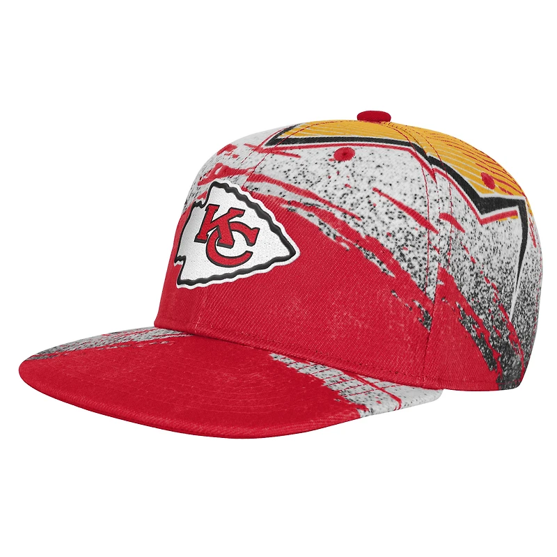 Youth Outerstuff  Red Kansas City Chiefs Make Noise Adjustable Hat