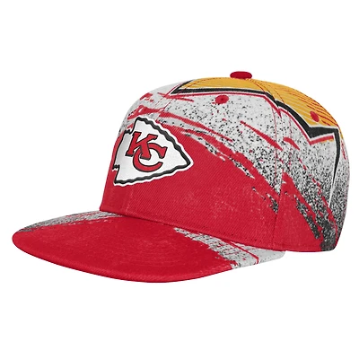 Youth Outerstuff  Red Kansas City Chiefs Make Noise Adjustable Hat