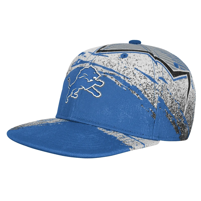 Youth Outerstuff  Blue Detroit Lions Make Noise Adjustable Hat
