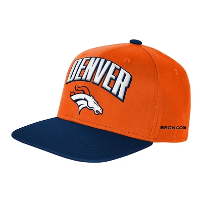 Youth Outerstuff  Orange Denver Broncos Essentials Adjustable Hat