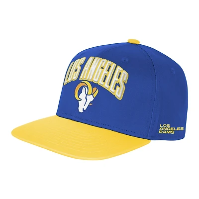 Youth Outerstuff  Royal Los Angeles Rams Essentials Adjustable Hat