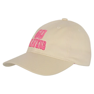 Girls Youth Outerstuff Cream Baltimore Ravens Blitz Adjustable Hat