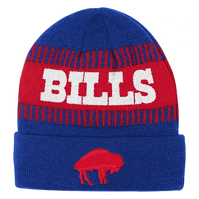 Youth Outerstuff  Royal Buffalo Bills Bright Lights Cuffed Knit Hat