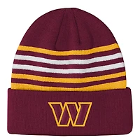 Youth Outerstuff  Burgundy Washington Commanders Essentials Cuffed Knit Hat