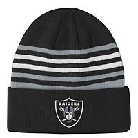 Youth Outerstuff  Black Las Vegas Raiders Essentials Cuffed Knit Hat