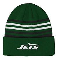 Youth Outerstuff  Green New York Jets Essentials Cuffed Knit Hat