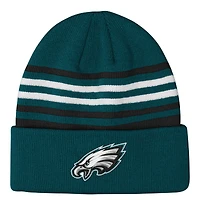 Youth Outerstuff  Midnight Green Philadelphia Eagles Essentials Cuffed Knit Hat