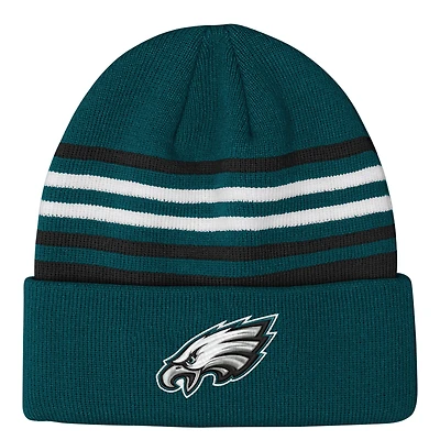 Youth Outerstuff  Midnight Green Philadelphia Eagles Essentials Cuffed Knit Hat