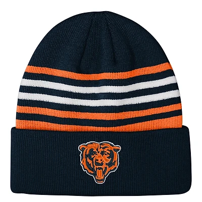 Youth Outerstuff  Navy Chicago Bears Essentials Cuffed Knit Hat
