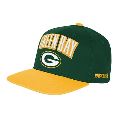 Preschool Outerstuff Green Green Bay Packers Essentials Adjustable Hat