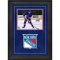 K'Andre Miller New York Rangers Autographed Deluxe Framed 8" x 10" NHL Debut Photograph