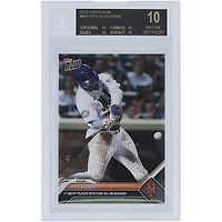 Pete Alonso New York Mets 2023 Topps Now 1st Mets Player with Four 35+ HR Seasons Black Label #682 BGS Authenticated 10 Card