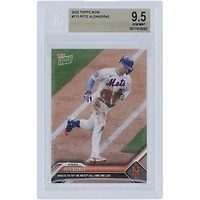 Pete Alonso New York Mets 2023 Topps Now 10th All-time Mets RBI List #713 BGS Authenticated 9.5 Card