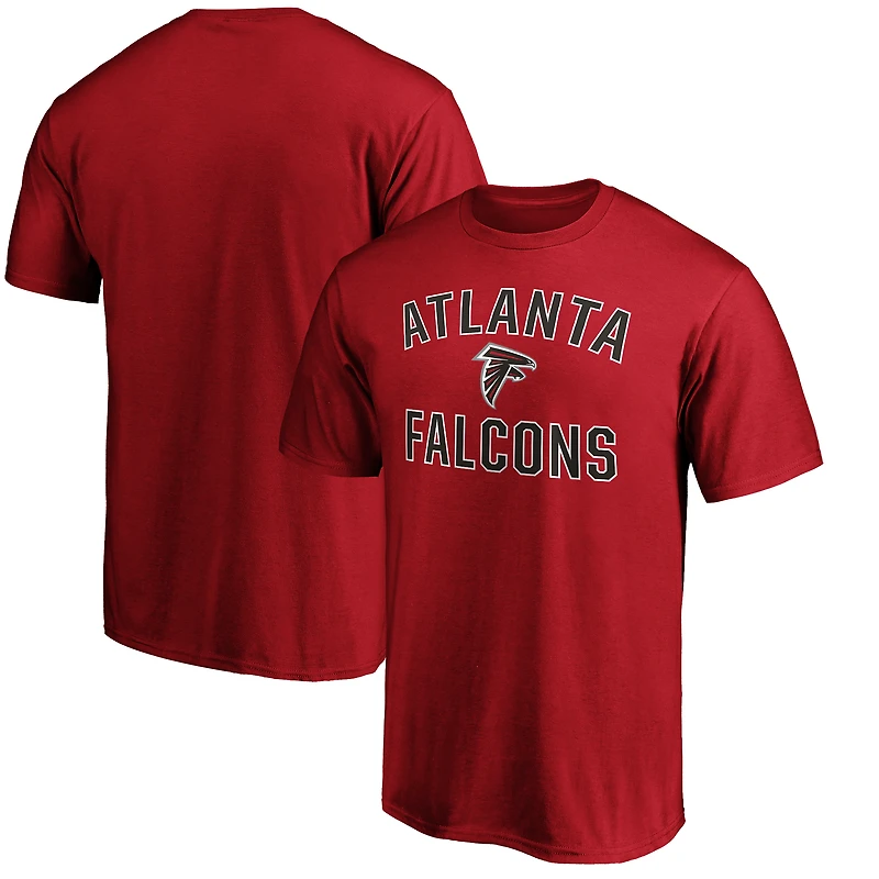 Men's Fanatics Red Atlanta Falcons Victory Arch T-Shirt