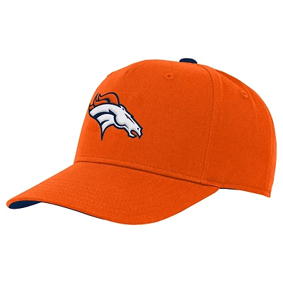Youth Outerstuff Orange Denver Broncos Team Pre-Curved Adjustable Hat