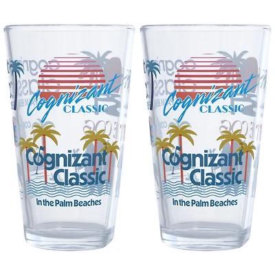 2025 Cognizant Classic Scatter Print 16oz. Pint Glass Two Pack