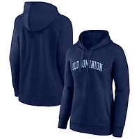 Women's Navy Old Dominion Monarchs Arch Pullover Hoodie
