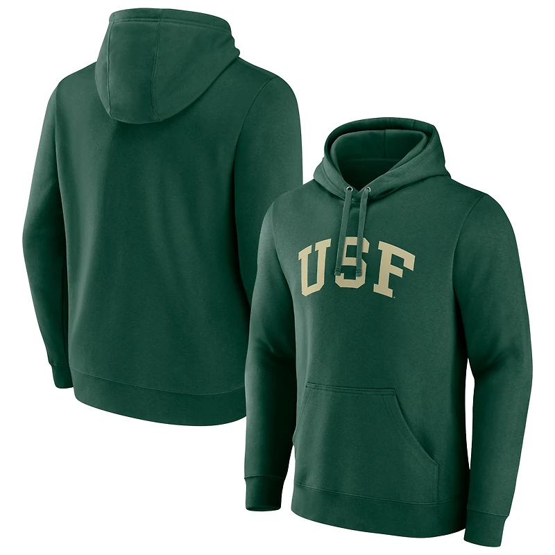 Men's Green South Florida Bulls Arch Pullover Hoodie