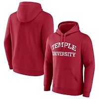 Men's Cherry Temple Owls Basic Arch Pullover Hoodie