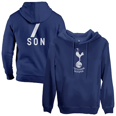 Men's 1863FC Son Heung-Min Navy Tottenham Hotspur Player Fleece Pullover Hoodie