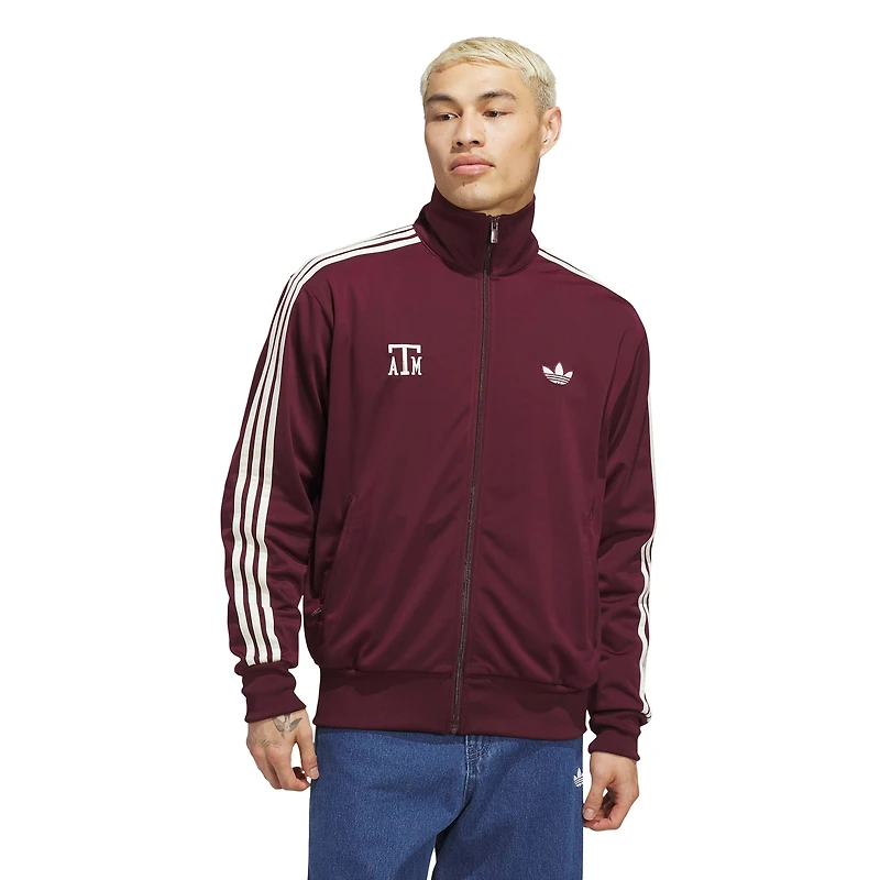 Men's adidas Maroon Texas A&M Aggies Strategy Full-Zip Track Jacket