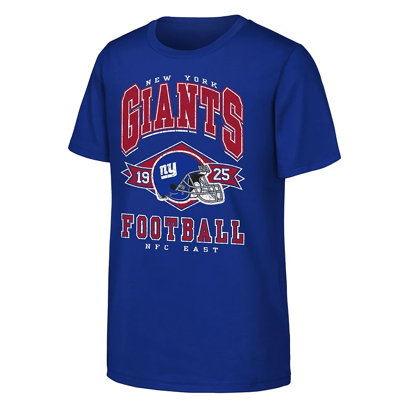 Youth Outerstuff  Royal New York Giants Kick Off T-Shirt