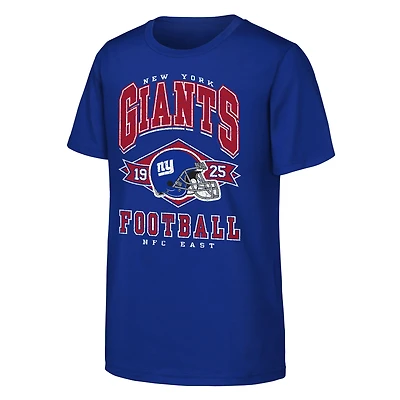 Youth Outerstuff  Royal New York Giants Kick Off T-Shirt