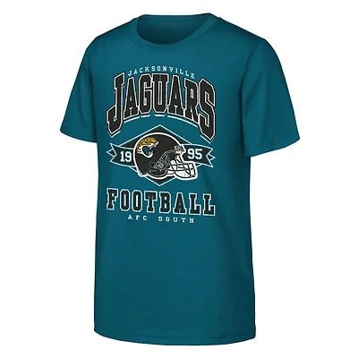 Youth Outerstuff  Teal Jacksonville Jaguars Kick Off T-Shirt