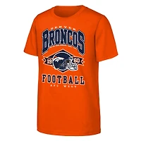 Youth Outerstuff  Orange Denver Broncos Kick Off T-Shirt