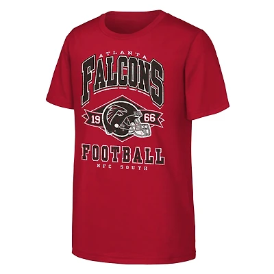 Youth Outerstuff  Red Atlanta Falcons Kick Off T-Shirt