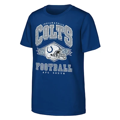 Youth Outerstuff  Royal Indianapolis Colts Kick Off T-Shirt